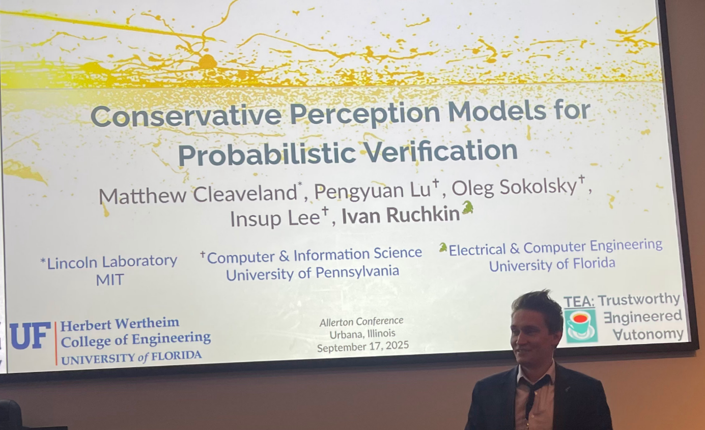 Ivan presents conservative perception abstractions at Allerton